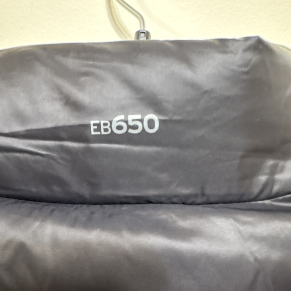 EDDIE BAUER EB650 DOWN FILLED WOMENS M PUFFER VEST BLACK NWT - Picture 7 of 8